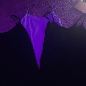 3 pair of tank tops